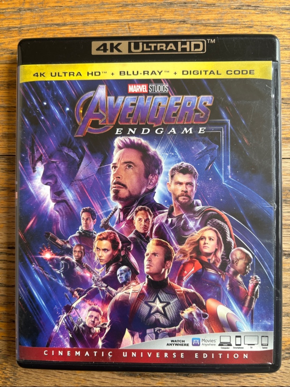 Avengers: Endgame 4K Ultra HD Blu-ray 3-Disc Cinematic Universe Edition